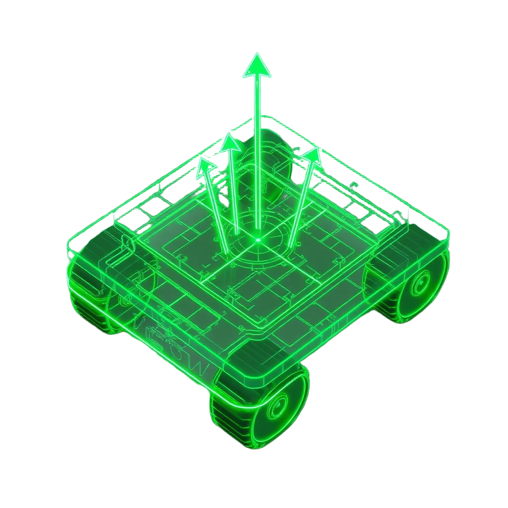 Robot coordinate frame diagram